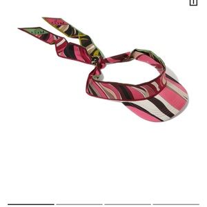 Used emillio Pucci visor very cute if you have bathing suit or tights